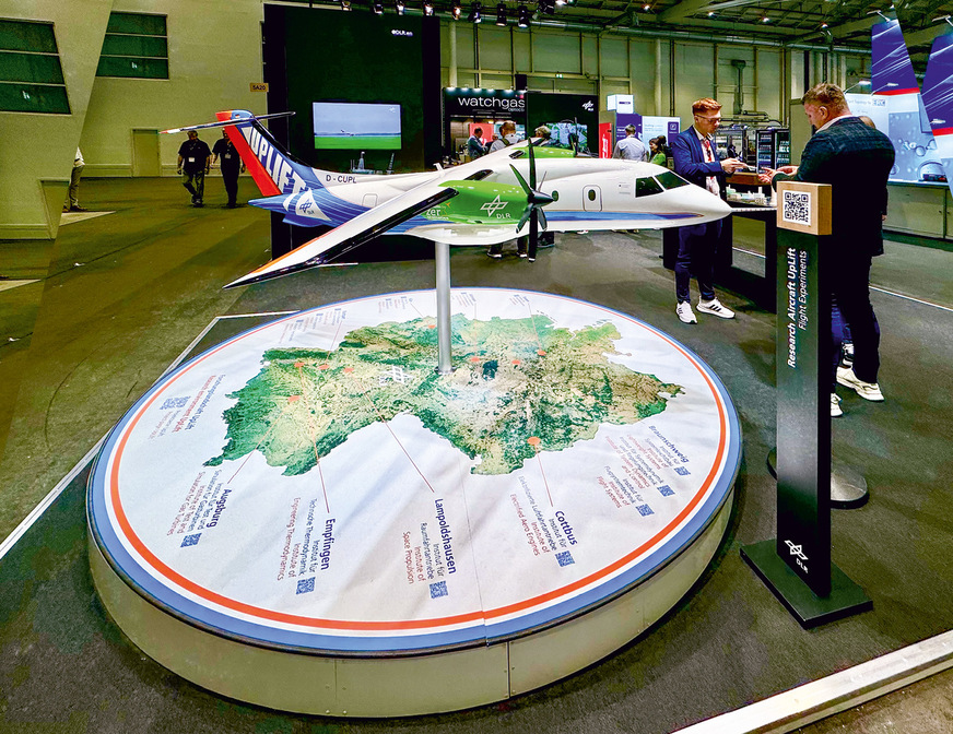 Flying Test Laboratory for Testing Climate-Compatible Technologies: The Research Aircraft UpLift of the DLR.