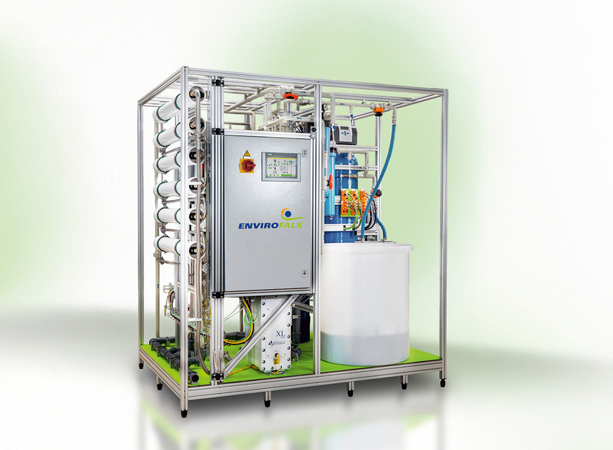 Modular water treatment system from Envirofalk