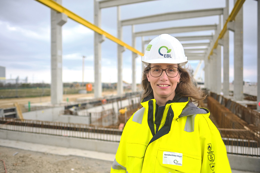 Cornelia Müller-Pagel, consortium spokesperson for the Energy Park Bad Lauchstädt