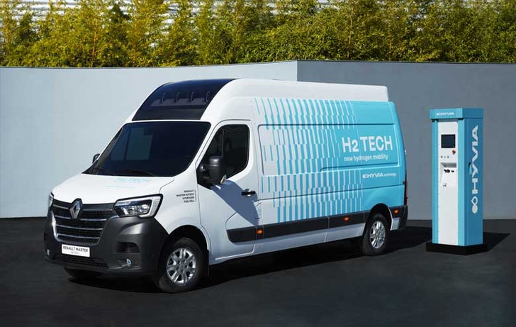 Hyvia van by Renault and Plug, © Hyvia