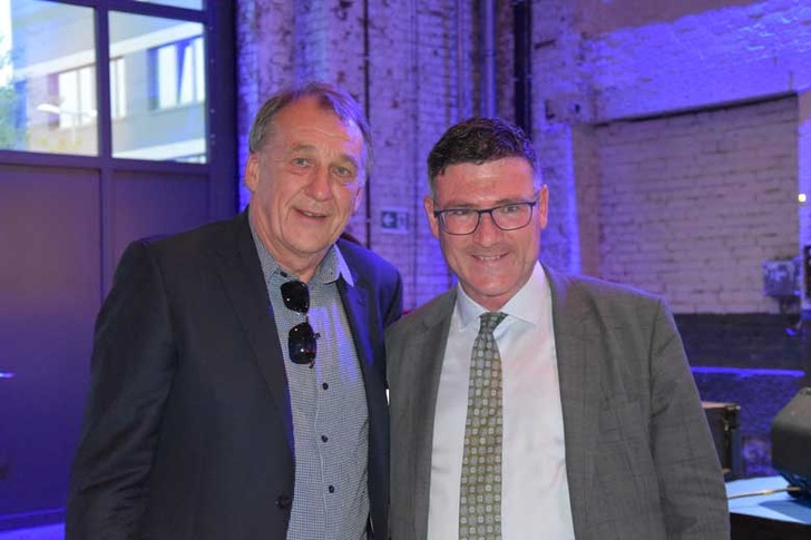 Peter Sauber with Stefan Kaumann