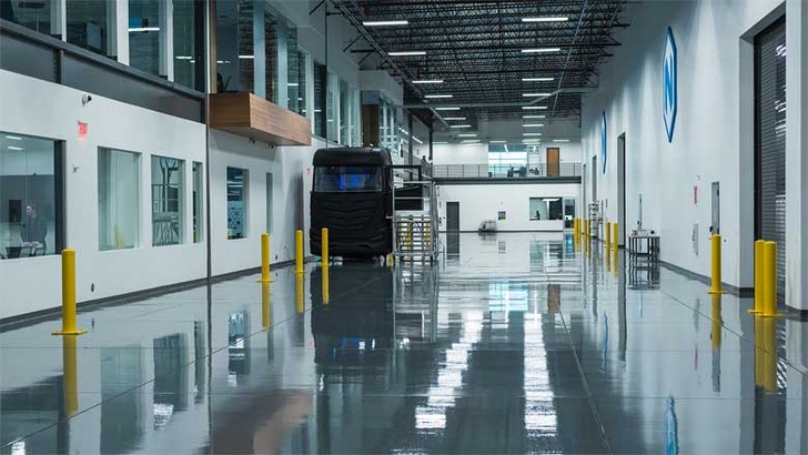 At Nikola headquarters, © Nikola