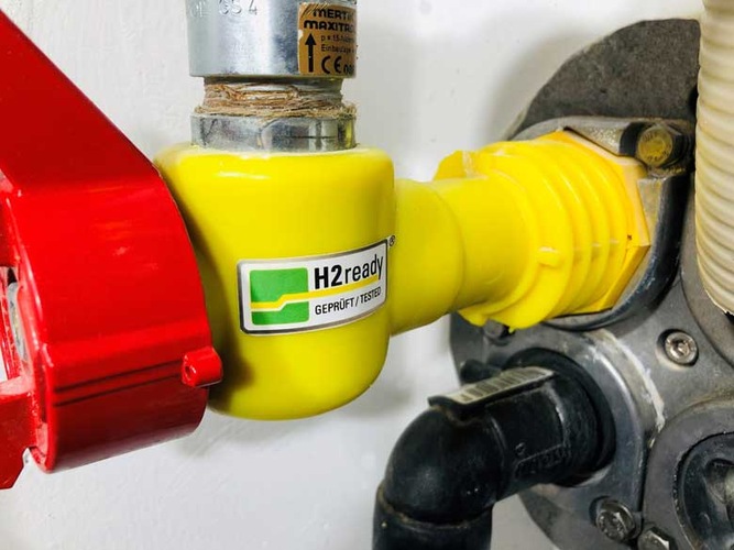Gas pipes – also suitable for hydrogen, © Mannesmann Line Pipe