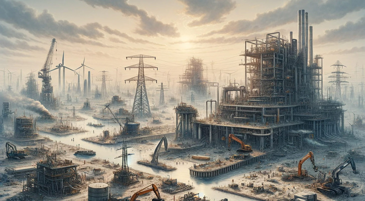 A desolate situation for the energy industry - © Correct Conception KI