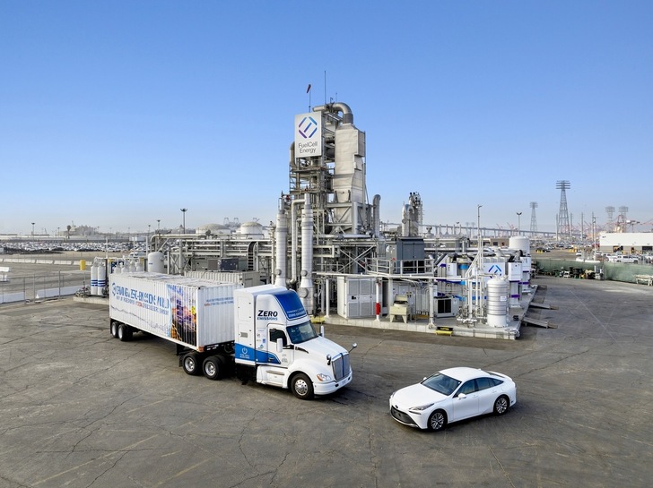 FuelCell Energys Tri-Gen system at Port of Long Beach - © FuelCell Energy