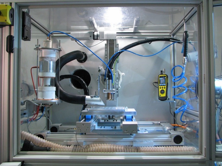 Developed system technology for coating based on low-energy plasma - © ITW Chemnitz