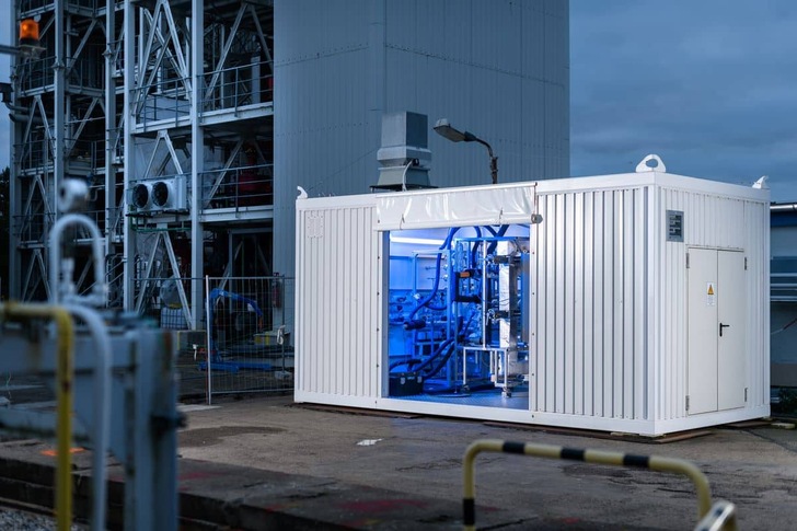Container-based demonstration unit - © AMBARtec