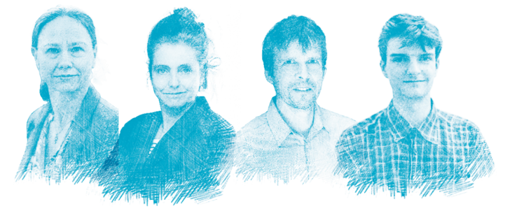 The newly arranged editorial team of H2international: Eva Augsten (Editor-in-Chief), Monika Rößiger (Deputy Editor-in-Chief), Sven Geitmann (Founder of HZwei and H2international, now strategic advisor for the new team), Fabian Kauschke (Editor of the magazine „Erneuerbare Energien“).  - © Neonbold