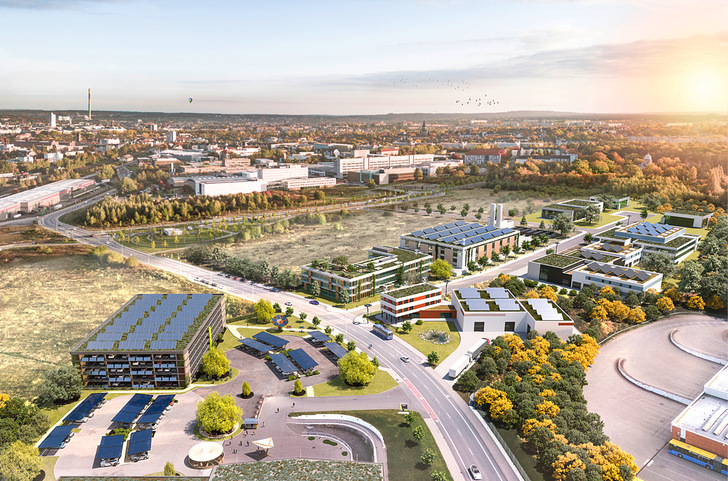 This is what the Hydrogen Campus at the HIC is expected to look like once completed.