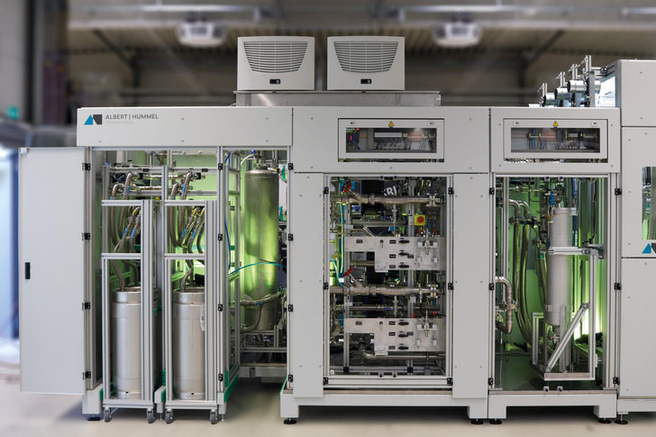 PEM test bench by Albert & Hummel