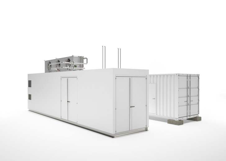 Der alkalische Wasserelektrolyseur der 1MW-Klasse.