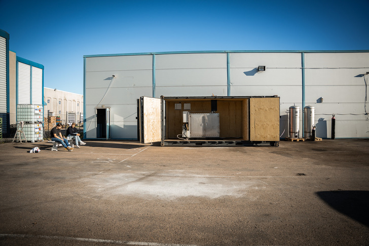 The modular reformer from Methanol Reformer, which was integrated into the BioH₂ generator container during commissioning at DRIV Hydrogen in Kløfta, Norway. - © Methanol Reformer The modular reformer from Methanol Reformer, which was integrated into the BioH₂ generator container during commissioning at DRIV Hydrogen in Kløfta, Norway.