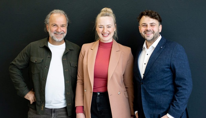 E. Hof, J. Starr, P. Karzel – the new leadership trio