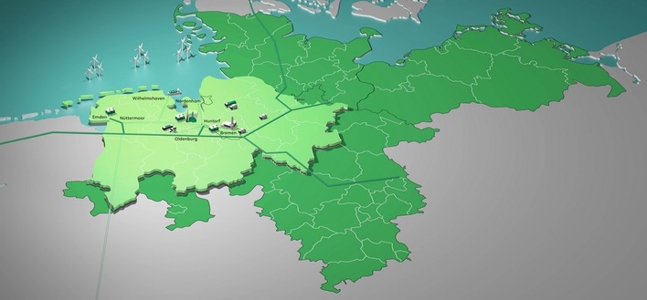 As part of EWE’s Clean Hydrogen Coastline scheme, a total of four subprojects will be initiated – two electrolyzers, a cavern storage facility and a connecting pipeline