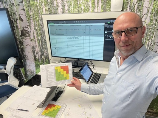 CMA with HAZOP table