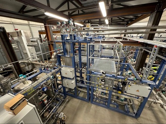 OffgridWind system (inside) in Floe, Denmark