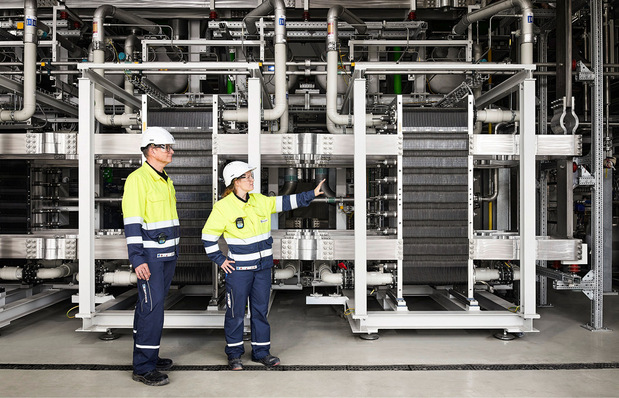 Electrolyzer “Trailblazer” in Oberhausen, Germany.