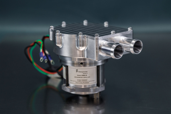 Recirculation blower for hydrogen return.