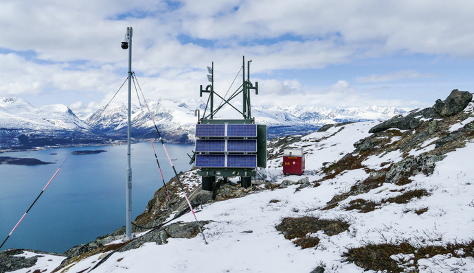 Off-grid is a success: Fuel cells have proven themselves in off-grid applications, such as this landslide monitoring station.