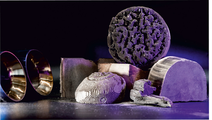 Spent catalytic converter materials. High platinum prices and significant amounts of the metal in the converter make recycling comparatively attractive today.