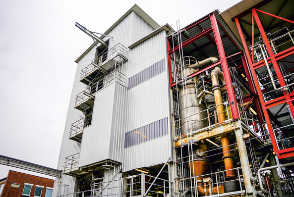 The Circored pilot plant in Frankfurt, Germany is intended to produce sample material on a ton scale for potential customers