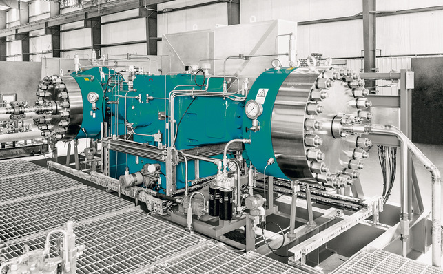 Diaphragm compressors can achieve final pressures of up to 3,000 bar.