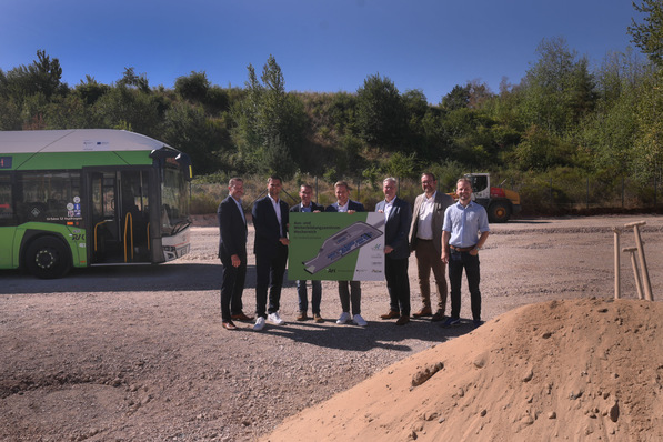 The project is being developed on the site of the future Training and Further Education Centre for Climate-Neutral and Digital Mobility (AWM) at Peterheide.