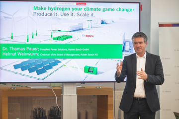 Thomas Pauer, Chairman of the Power Solutions Division Board at Bosch.