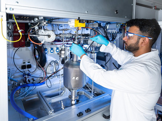 Test stand for Direct Air Capture