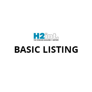 Logo der Zeitschrift H2int. mit dem Text "BASIC LISTING" in fetten schwarzen Buchstaben darunter. CMC Klebetechnik GmbH