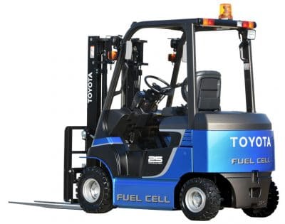 Fuel cell use in the logistics industry