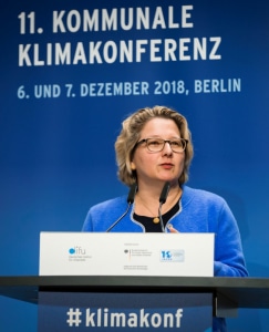 Svenja Schulze, 11. Kommunale Klimakonferenz.