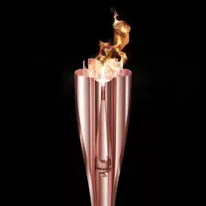 Olympic H2 flame
