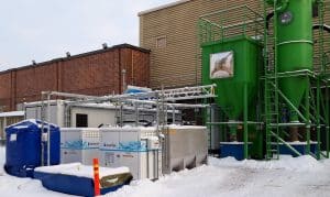 Hydrogenious’ demo system for hydrogen storage and transport in Finland, © HySTOC